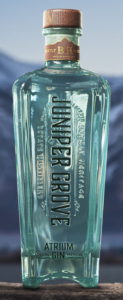 A bottle of Juniper Grove Atrium Gin
