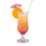 Bahama Mama Rum Cocktail