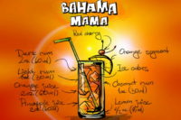 Bahama Mama Rum Cocktail Ingredients