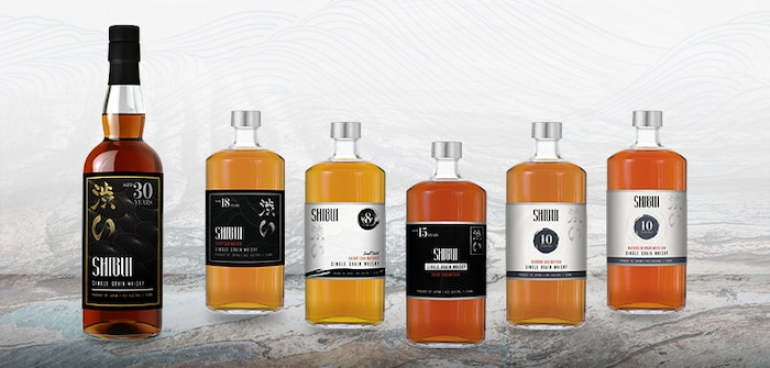 Shibui range of Japanese whiskies