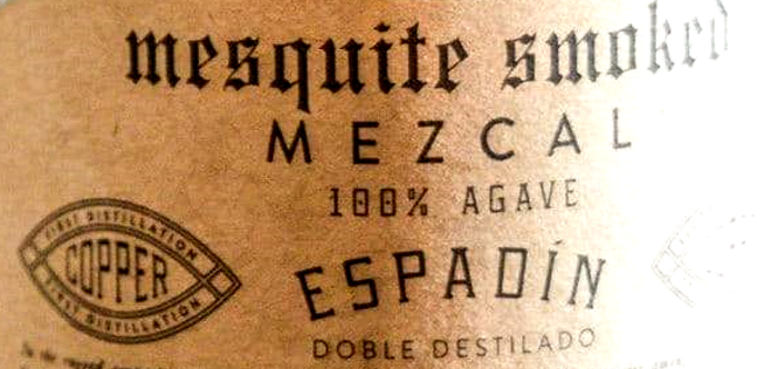Corte Vetusto Mezcal Espadin label detail