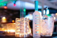 E11EVEN Vodka Bottle and cocktail