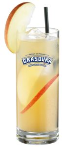 Grasovka Apple Juice Vodka Cocktail