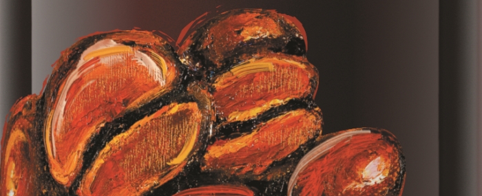 Van Gogh Double Espresso Vodka Bottle Detail