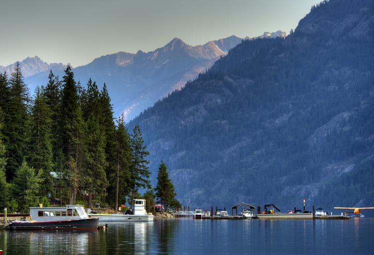 Lake Chelan in the Cascade Mountains