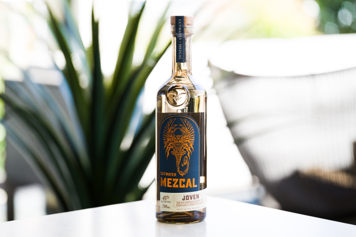Cutwater Spirits Mezcal bottle