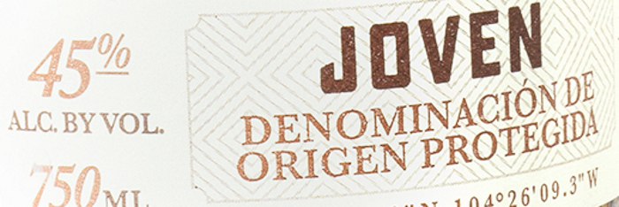 Cutwater Spirits Mezcal label detail