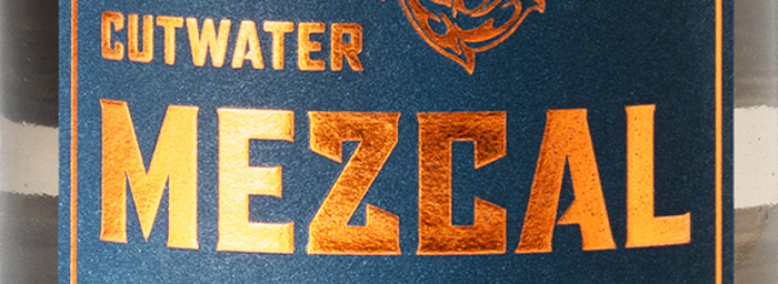 Cutwater Spirits Mezcal label detail