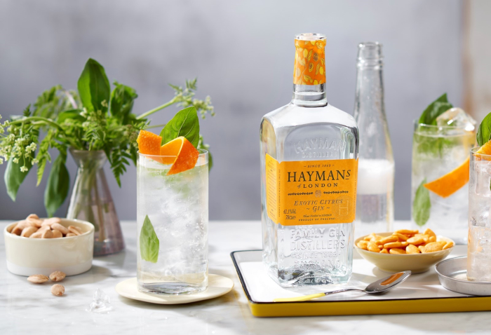 Hayman's Exotic Citrus Gin and Tonics