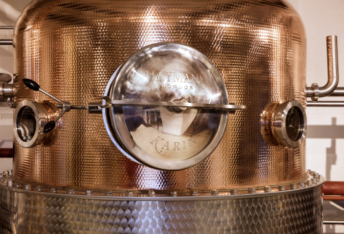 Hayman's Gin Distillery still