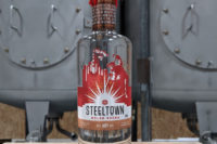 Steeltown Welsh Vodka Bottle