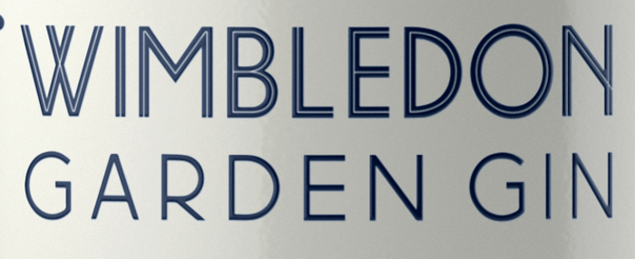 Wimbledon Garden Gin Bottle Detail 1