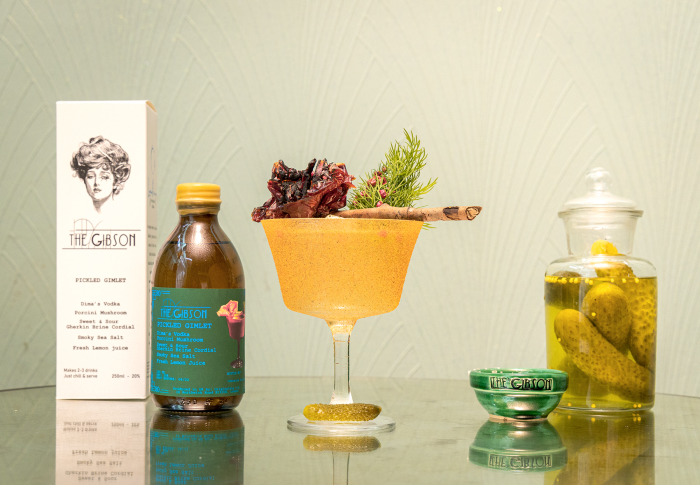 Dima's Bottled Cocktails: Pickled Gimlet