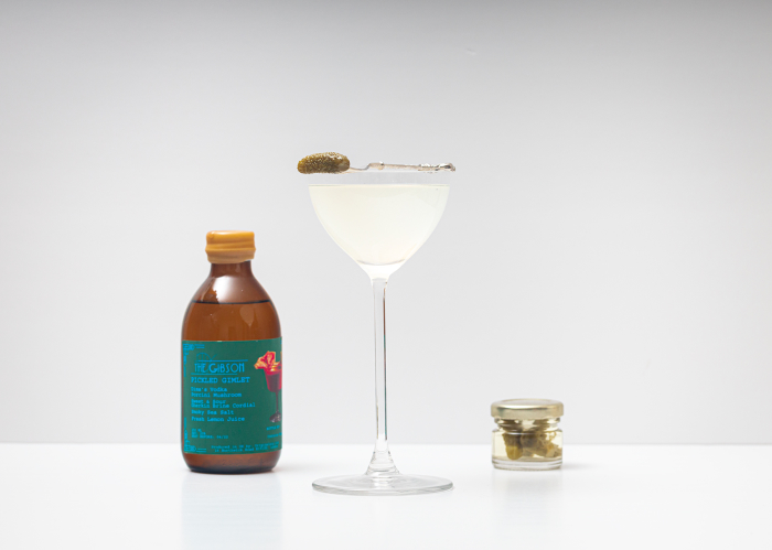 Dima's Bottled Cocktails: Pickled Gimlet