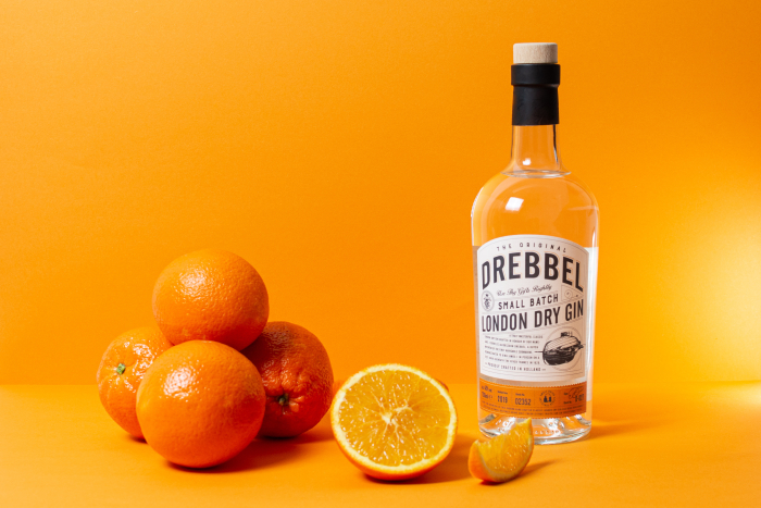 Bottle of Drebbel London Dry Gin