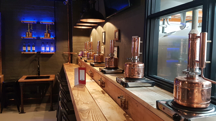 Stills for the Distillery's Gin and Rum Classes