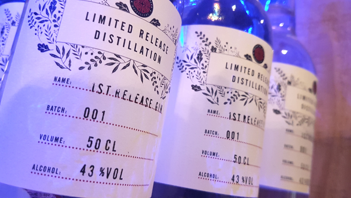 Spirit of Wales Newport Distillery Tour and Tasting - First Release Gin bottles for sale