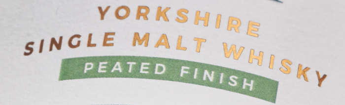 Yorkshire Single Malt Whisky Peated Finish