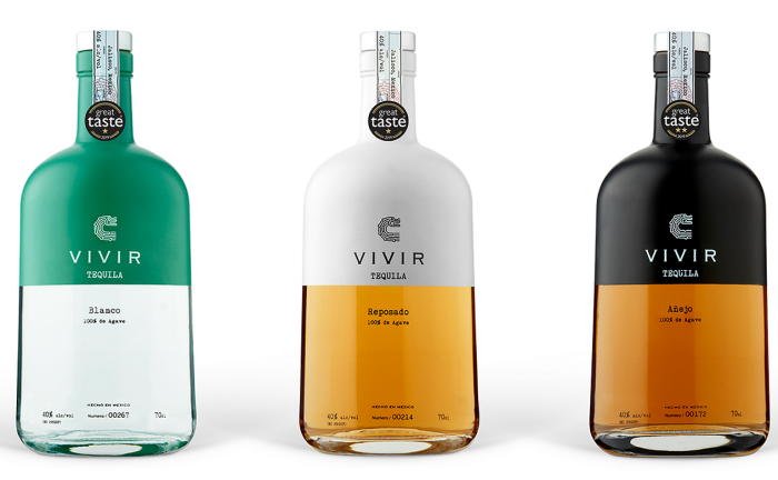 The VIVIR Tequila Range