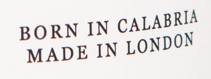 Parafante Fig Leaf Liqueur label detail