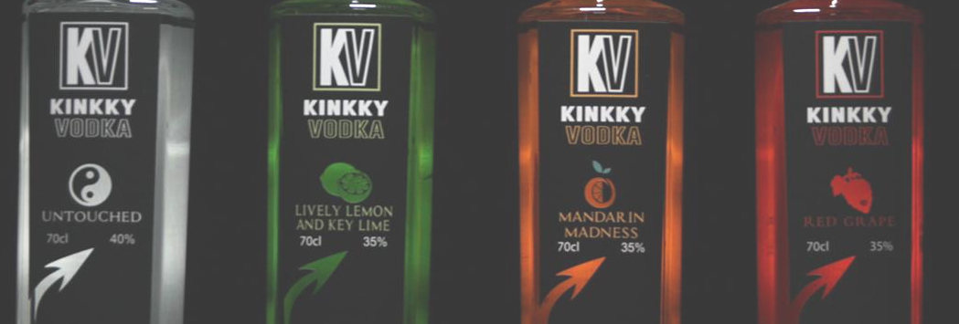 Four Bottles of Kinkky Vodka