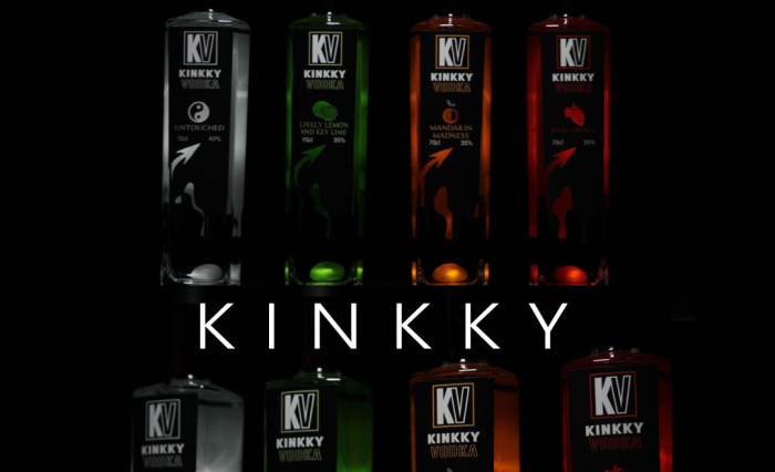 Four Bottles of Kinkky Vodka
