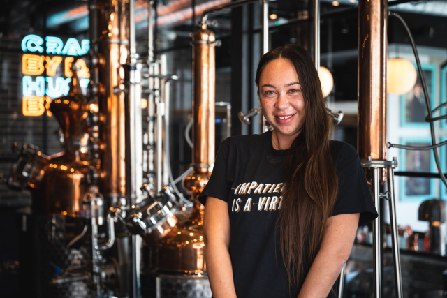 Alex Berry owner and founder Bone Idyll Distillery and Bar