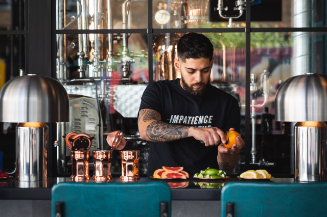 Bone Idyll Distillery and Bar bartender mixologist