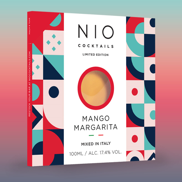 NIO Cocktails Needing Ice Only Mango Margarita