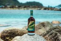 Bottle of Takamaka Seychelles Rum Extra Noir
