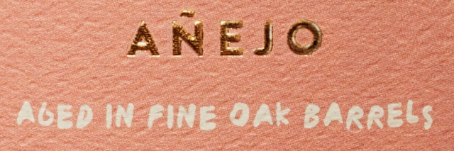JAJA Tequila Anejo label