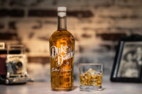 Duke and Dame Salted Caramel Whiskey Bottle and cocktail