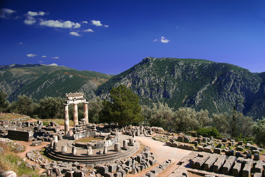 Delphi in Greece