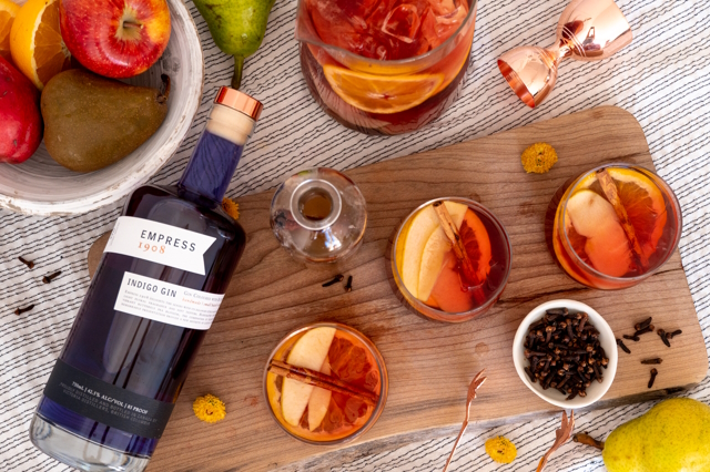 Empress 1908 Fall Gin Sangria