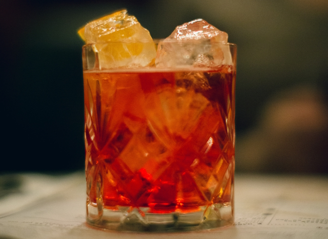 Negroni Sbagliato Italian Cocktail
