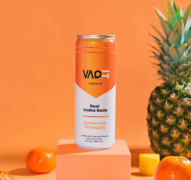 Vodka Soda in a Can Travel Distilled