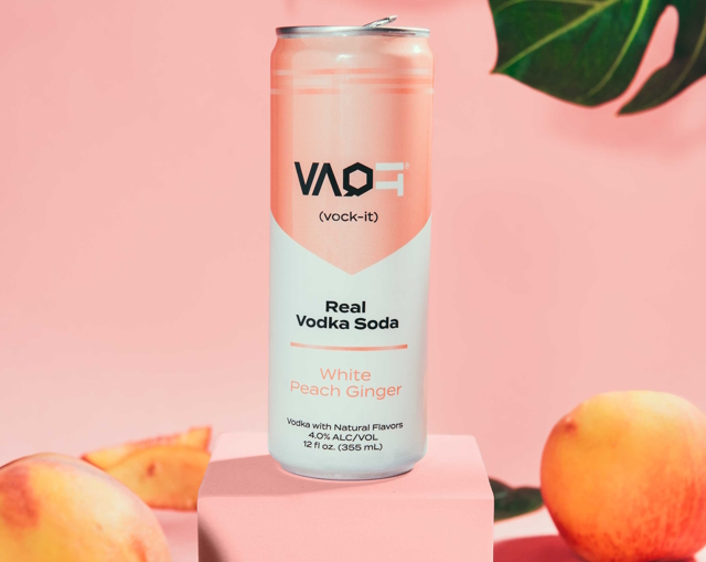 Vodka Soda in a Can Travel Distilled