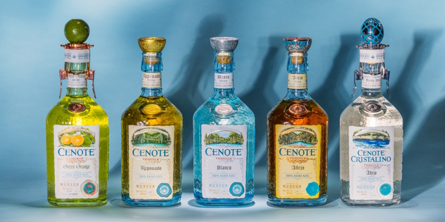 Cenote Tequila Product Range