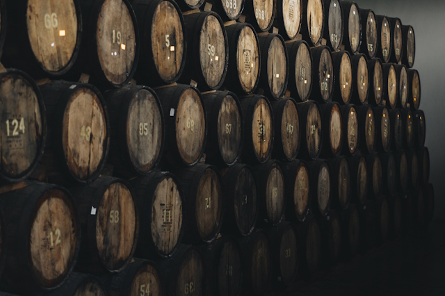 Cihuatan Alux Rum distillery barrels