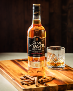 Scottish Borders Distillery Hawick Clan Fraser Reserve Blended Scotch Whisky bottle