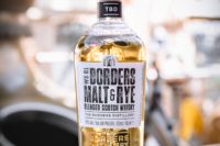 Scottish Borders Distillery Hawick Malt and Rye Blended Scotch Whisky bottle