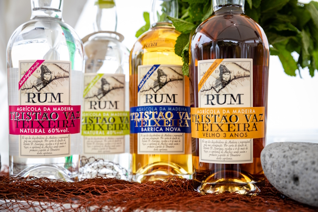 A selection of Harold & Hansa Madeiran rums
