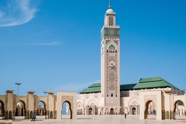 Mosque in Casablanca, Morocco