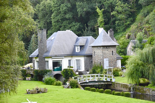An old mill in Calvados, Normandy, France