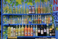 Bottles of Limoncello for Sale in Sorrento