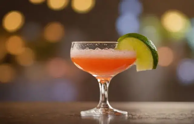 The classic daiquiri rum cocktail