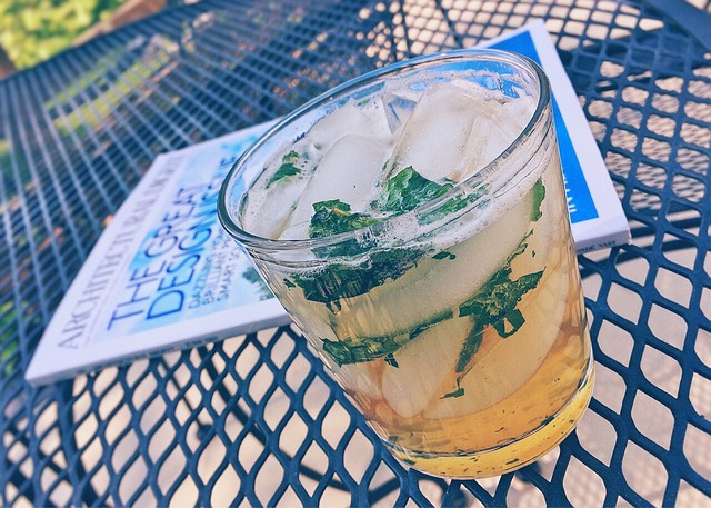 A Mint Julep Bourbon Cocktail