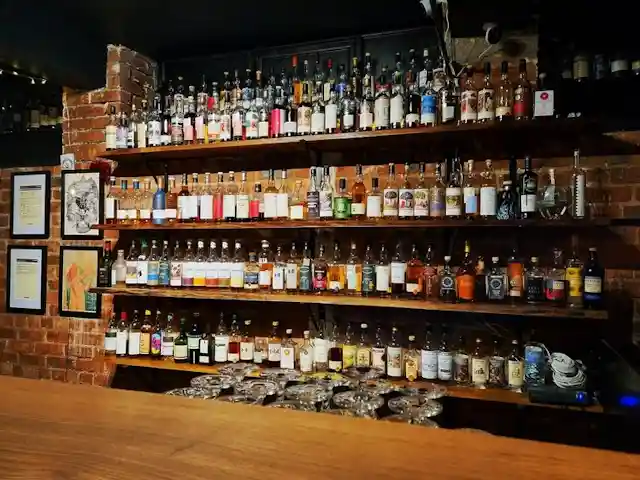 Whiskies at the HopScotch Whisky Bar in Liverpool