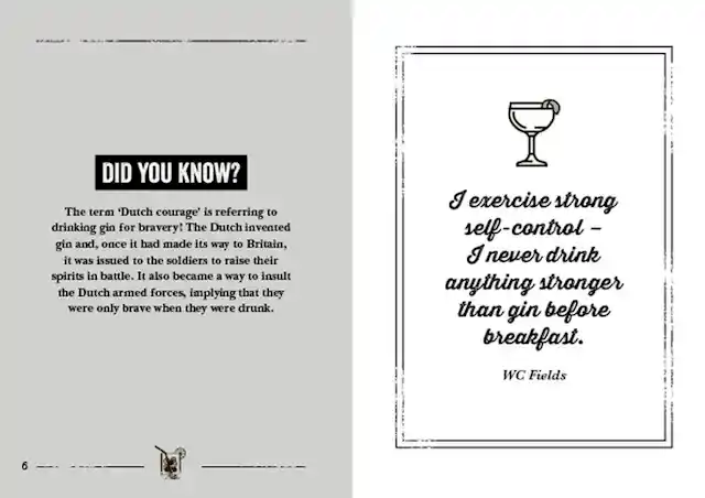 The Little Book of Gin sample pages