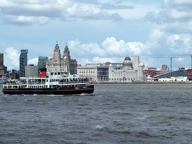 A Ferry 'Cross the Mersey in Liverpool